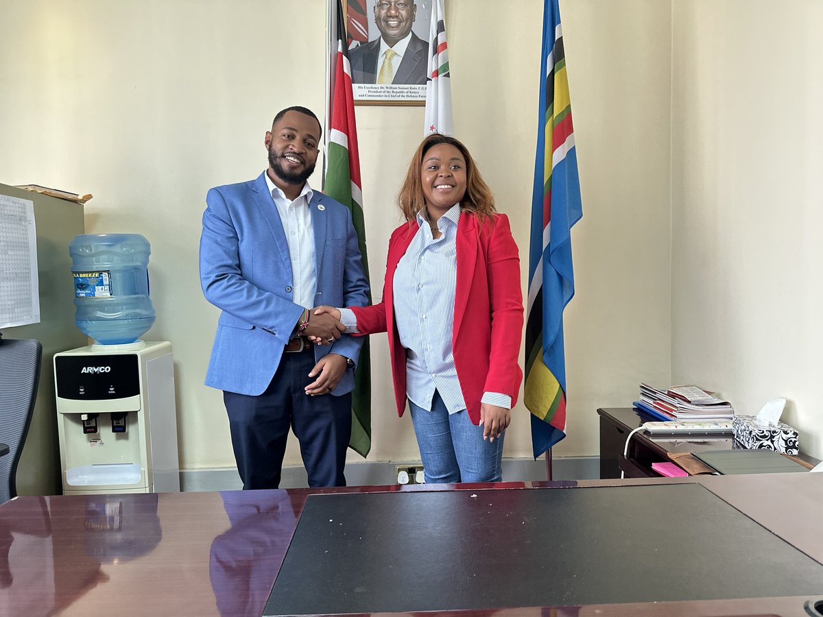 National Youth Council Kenya (@nyc_youthvoice) on Twitter photo National Youth Council CEO <a href="/GloriaWawia/">Gloria Wawira</a> hosted <a href="/kymcaorg/">Kenya Young Members of County Assemblies (KYMCA)</a> CEO <a href="/ChrisMarkm/">Chris Mark🇰🇪</a> for a strategic meeting on collaboration and partnerships ahead of key youth events.
Discussions focused on the upcoming Youth Regional Bunges in Nakuru City, Kwale, and Uasin Gishu counties, as well as National Youth Council CEO <a href="/GloriaWawia/">Gloria Wawira</a> hosted <a href="/kymcaorg/">Kenya Young Members of County Assemblies (KYMCA)</a> CEO <a href="/ChrisMarkm/">Chris Mark🇰🇪</a> for a strategic meeting on collaboration and partnerships ahead of key youth events.
Discussions focused on the upcoming Youth Regional Bunges in Nakuru City, Kwale, and Uasin Gishu counties, as well as