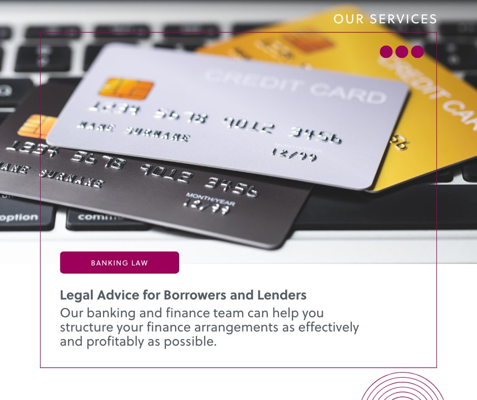 Finance is the life-blood of any business. Whether you need financing for everyday cash flow or growth, our banking and finance team can help you structure your finance arrangements as effectively and profitably as possible.

Find out more: gilsongray.co.uk/legal-services…