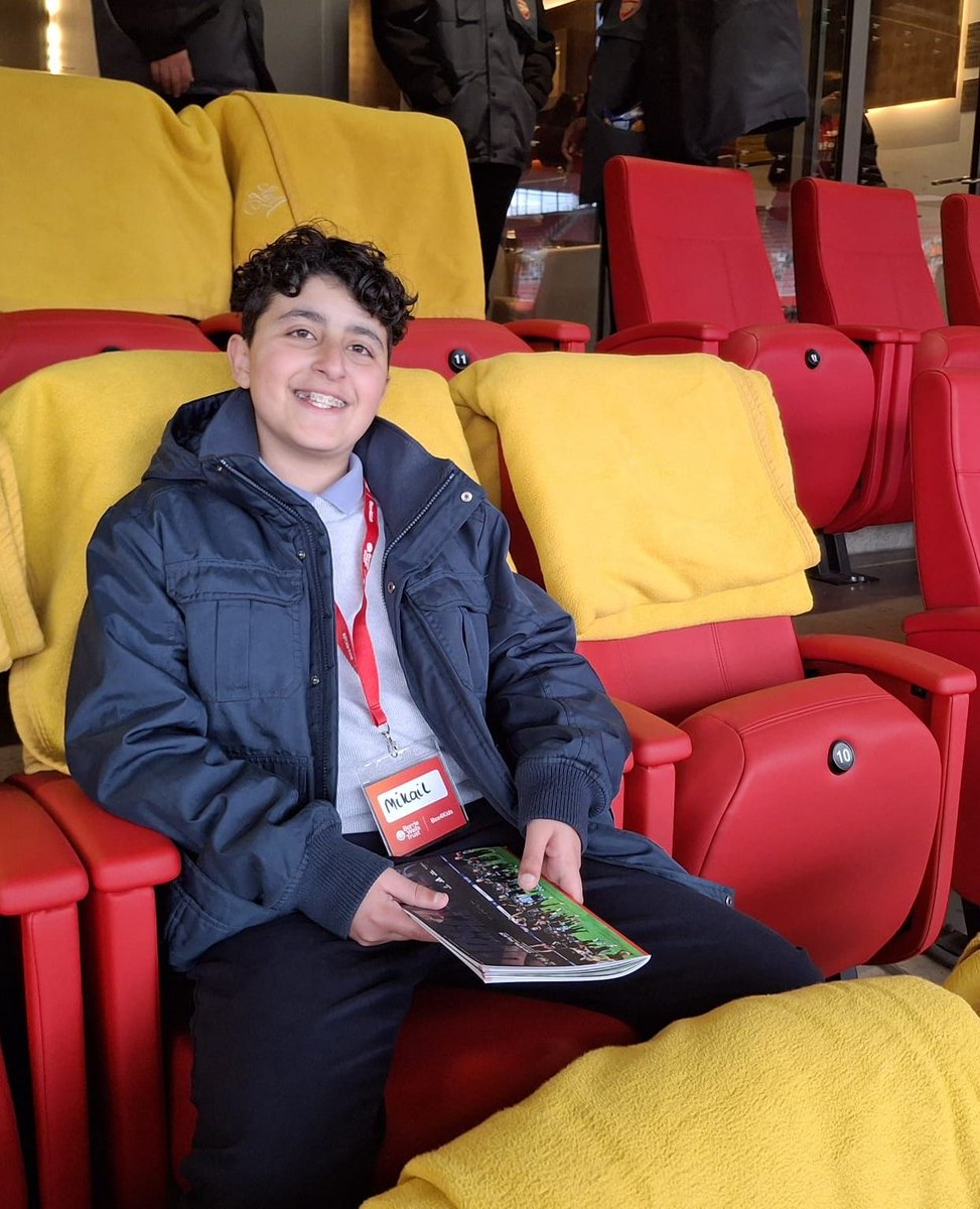 The Emirates Stadium was electric as Arsenal played a tight game against Crystal Palace⁠ ⚽️⁠
⁠
Our excited guests enjoyed the match from their VIP seats, one parent commented..."From the very moment he put on that lanyard he did not stop smiling" ☺️⁠