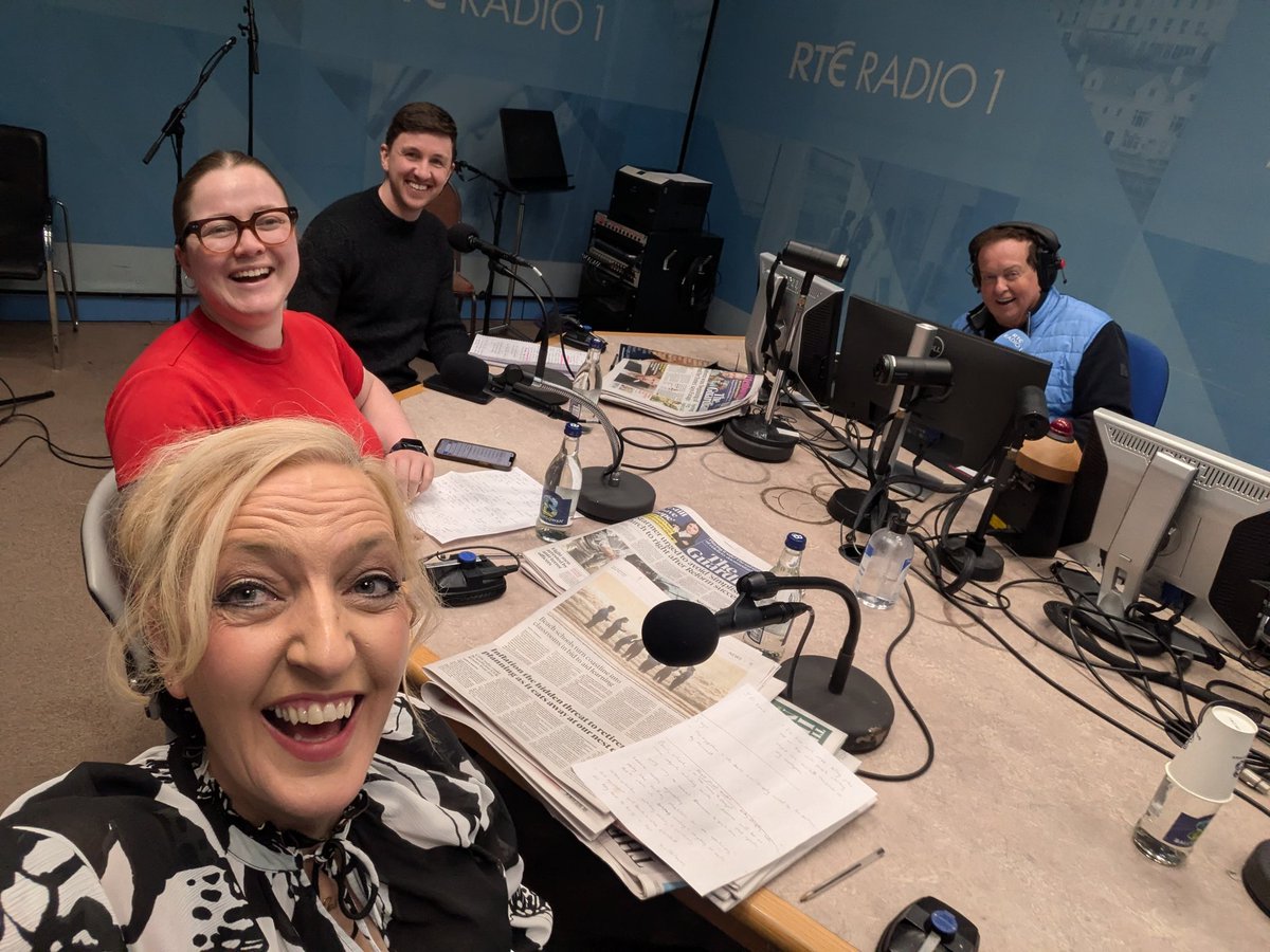 Jen Hogan⚡ (@jenhoganjourno) on Twitter photo The best bank holiday craic on the <a href="/MartyMofficial/">Marty Morrissey</a> show! Covering the stories of the day with these legends, <a href="/saoirse_hanley/">Saoirse Hanley</a> and <a href="/CathalMullaney/">Cathal Mullaney</a> on the newspaper panel. The best bank holiday craic on the <a href="/MartyMofficial/">Marty Morrissey</a> show! Covering the stories of the day with these legends, <a href="/saoirse_hanley/">Saoirse Hanley</a> and <a href="/CathalMullaney/">Cathal Mullaney</a> on the newspaper panel.