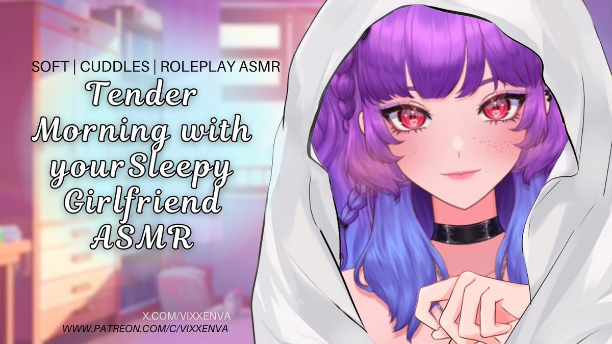 ✨New ASMR Audio’s Up! ✨
Your sleepy, clingy girlfriend just wants to cuddle up in your arms and whisper sweet nothings 'til you fall asleep together… 💤💖
Come tuck me in?~👉youtu.be/kAF85MO3VgY
#asmr #gfeasmr #sleepygirlfriend #softspoken #comfortaudio