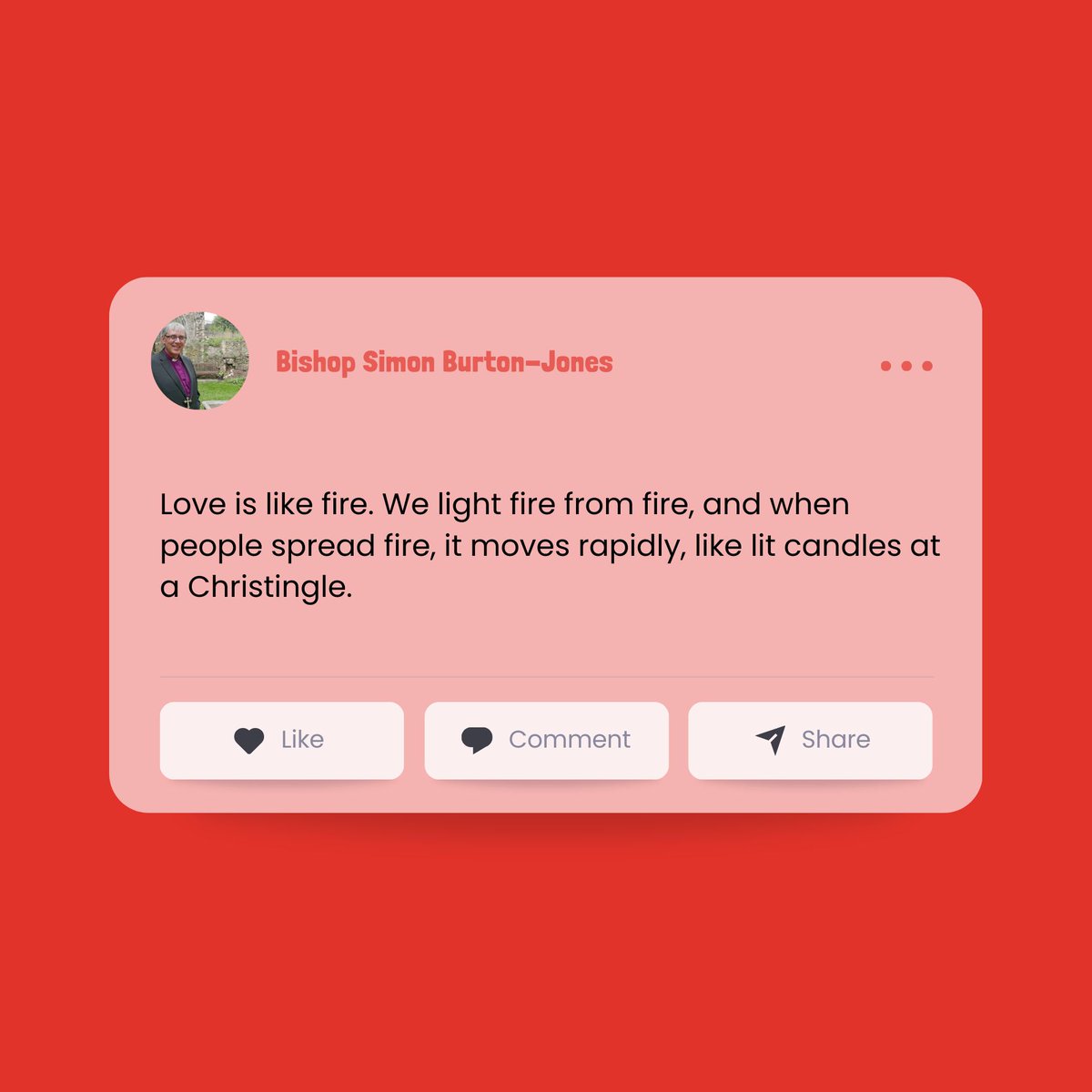 As global funding fades and inclusion efforts face backlash, this powerful message reminds us: love doesn’t diminish as it spreads, it multiplies.

Let’s not keep the flame to ourselves.

Read and reflect at buff.ly/FsbroYu