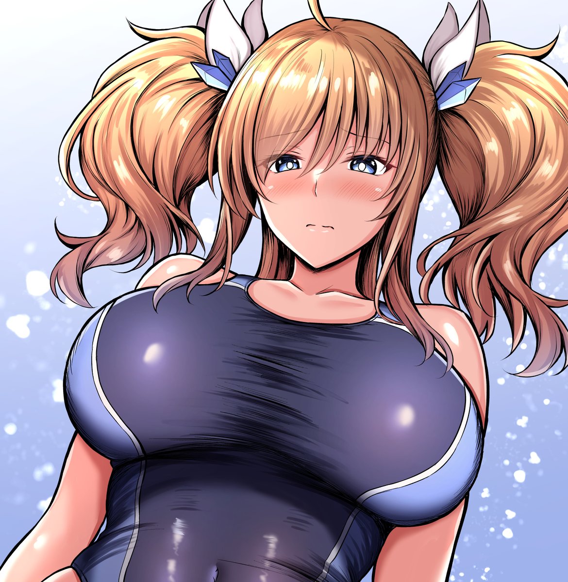 【今週の1枚:きらら先輩】
最近描いてなかった水着絵 