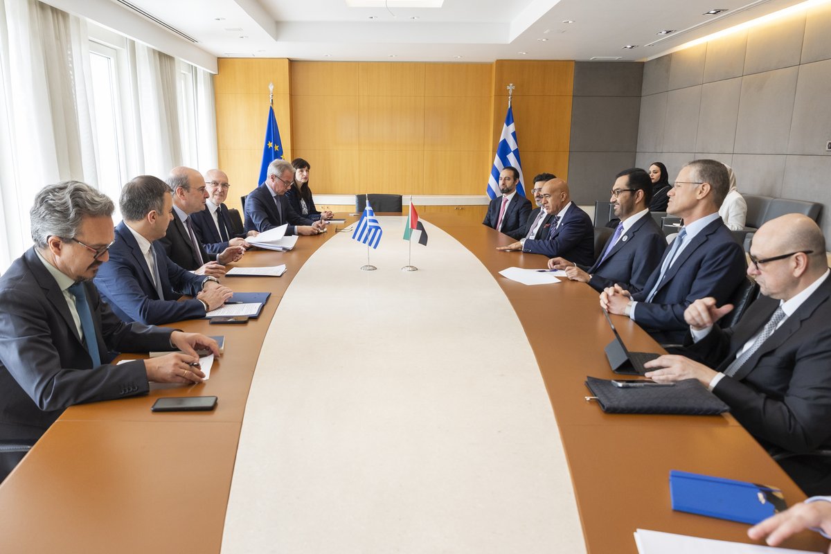 During an official visit to the Hellenic Republic, <a href="/BadrJafar/">Badr Jafar</a> joined a UAE delegation led by H.E. Dr. Sultan Al Jaber, Minister of Industry and Advanced Technology and ADNOC MD &amp; Group CEO. The delegation included senior representatives from <a href="/ADNOCGroup/">ADNOC Group</a>, Masdar, <a href="/Adq_Official/">ADQ</a>,