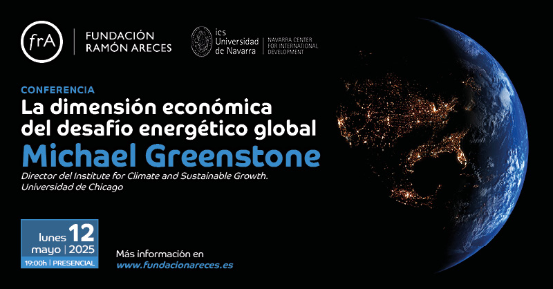 FundaciónRamónAreces (@fundacionareces) on Twitter photo ⚡️ La dimensión económica del desafío energético global
Conferencia de Michael Greenstone, director del Institute for Climate and Sustainable Growth <a href="/UChiClimate/">Institute for Climate and Sustainable Growth</a> <a href="/UChicago/">The University of Chicago</a> el 12 de mayo en la #frAreces
Organizada con <a href="/ncid_unav/">NCID</a> ➕ ℹ️ fundacionareces.es/fundacionarece…
#Energia ⚡️ La dimensión económica del desafío energético global
Conferencia de Michael Greenstone, director del Institute for Climate and Sustainable Growth <a href="/UChiClimate/">Institute for Climate and Sustainable Growth</a> <a href="/UChicago/">The University of Chicago</a> el 12 de mayo en la #frAreces
Organizada con <a href="/ncid_unav/">NCID</a> ➕ ℹ️ fundacionareces.es/fundacionarece…
#Energia