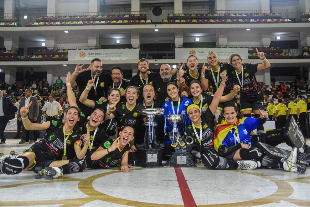 🏆🏑 ENHORABONA CAMPIONES! 
El Vila-sana es corona al Mundial de Clubs a l'Argentina, derrotant el Fraga a la final per 5-3. Un orgull per al nostre esport i un exemple de superació. #hoqueifemeni #vilasana