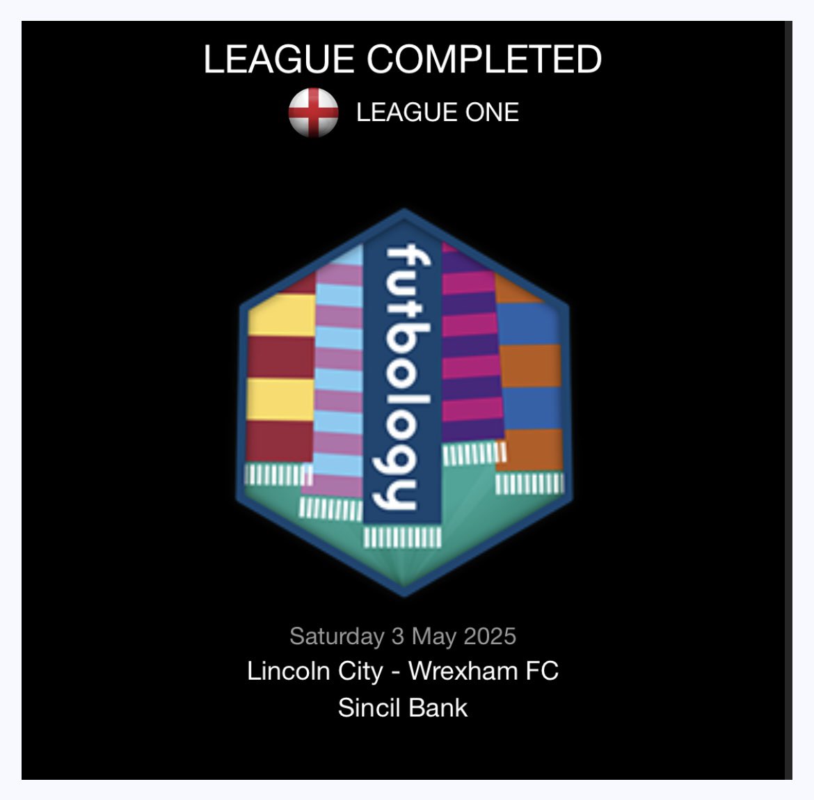 Huw Selby (@huwselby) on Twitter photo So thats <a href="/SkyBetLeagueOne/">Sky Bet League One</a> complete 46/46 along with <a href="/EmiratesFACup/">Emirates FA Cup</a> 1/1 <a href="/Carabao_Cup/">Carabao Cup</a> 1/1 and <a href="/VertuTrophy/">Vertu Trophy</a> 7/7 So thats <a href="/SkyBetLeagueOne/">Sky Bet League One</a> complete 46/46 along with <a href="/EmiratesFACup/">Emirates FA Cup</a> 1/1 <a href="/Carabao_Cup/">Carabao Cup</a> 1/1 and <a href="/VertuTrophy/">Vertu Trophy</a> 7/7