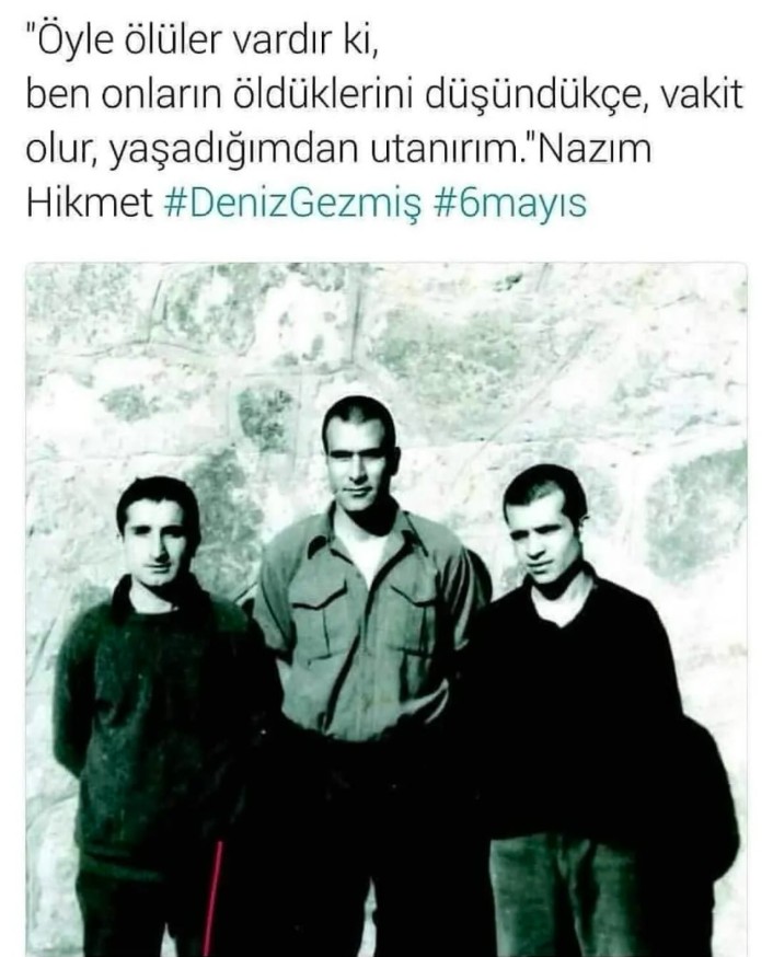 nalancarpisir's tweet image. #6mayis #DenizGezmiş