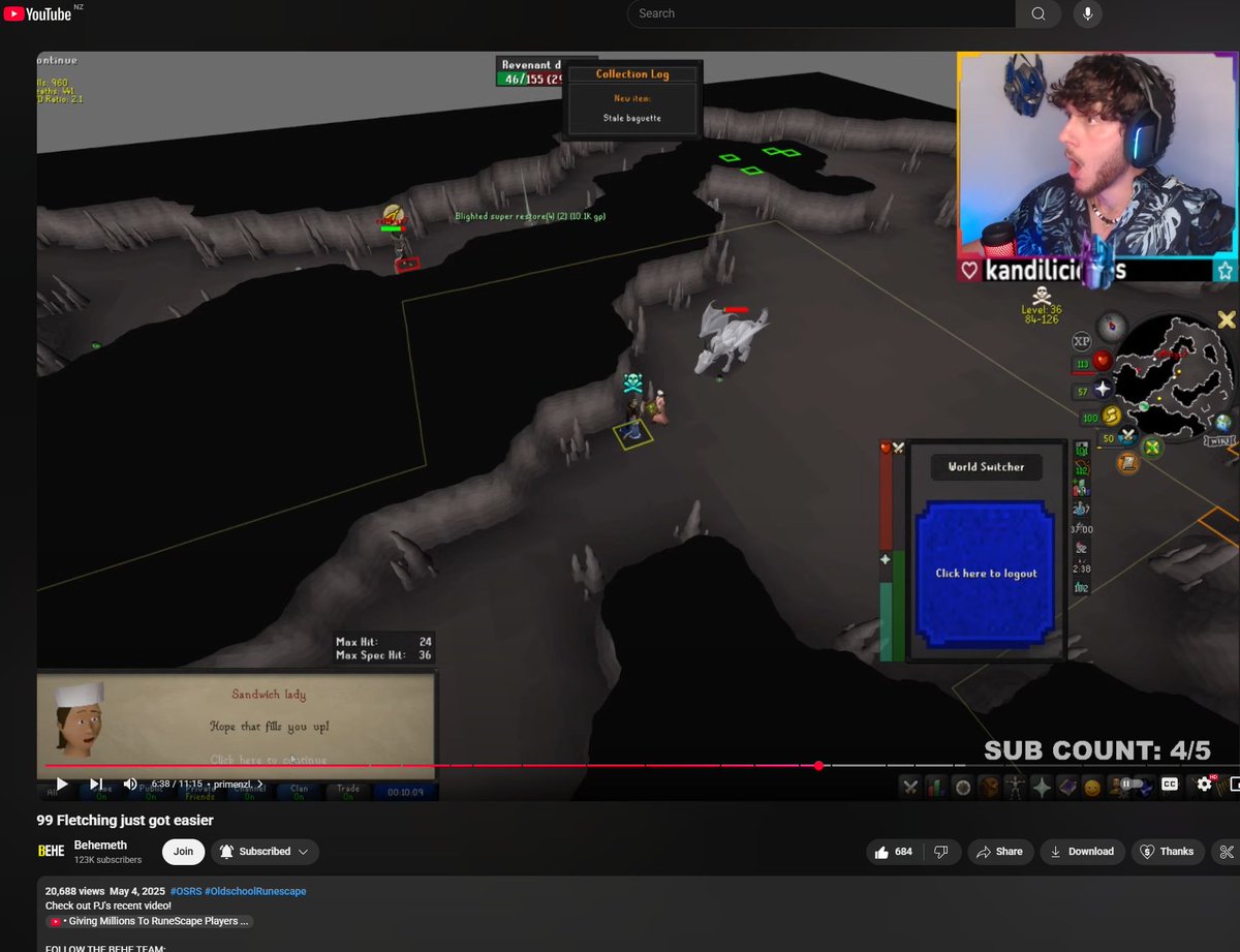 MUM WEEEEEEE MADE IT!!! 🤣🥖

Video: youtube.com/watch?v=r1Xbc8…

My Clip: 6:29

BIG THANKS BEHE TEAM! ❤️

Follow: @behemeth_larzzz