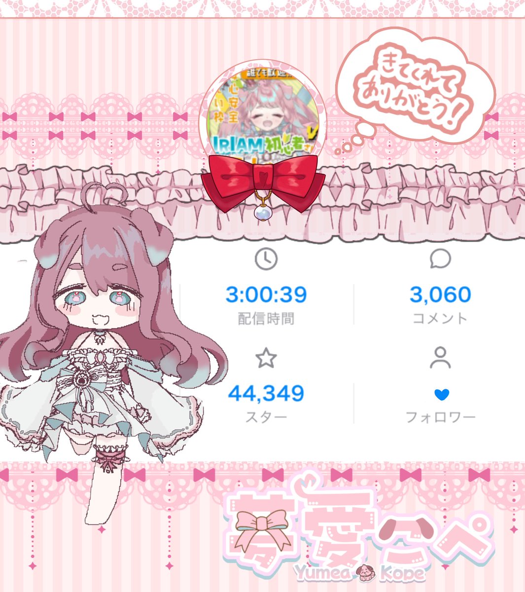 #こぺのにっき
初めてのウェルパお手伝いありがとうございました！
めちゃめちゃぐだぐだなったけど経験積んで
うまくなろうと思います✨✨

　　　　開き直しは
【20時からアンスコ取れるまで】
　　　　やります！！