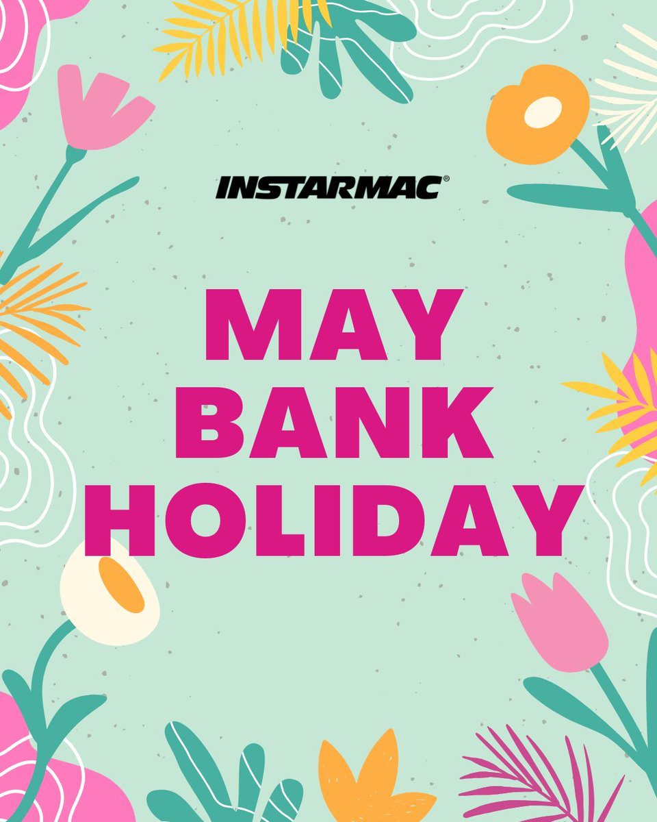 Whether you're planning a short getaway trip, spending quality time with family and friends, or simply catching up on some R&amp;R at home, we hope you're having a great Bank Holiday Weekend ☀️🌷☀️

We are closed today and will be back from 8am tomorrow 🤩

#BankHolidayWeekend