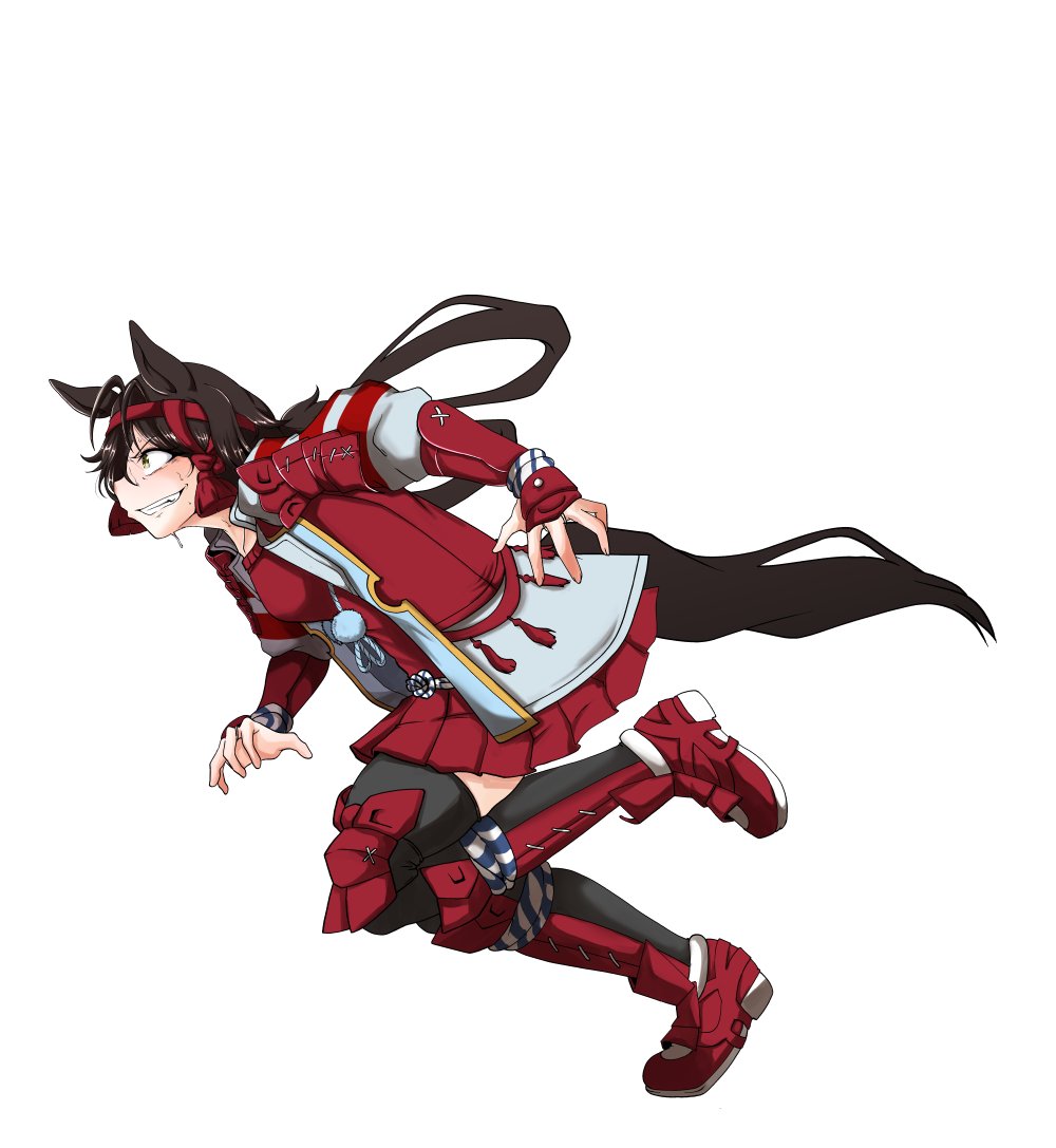 固有スキルを発動するノーリーズン(エフェクトあり、なし)
一応走るウマ娘ということで 