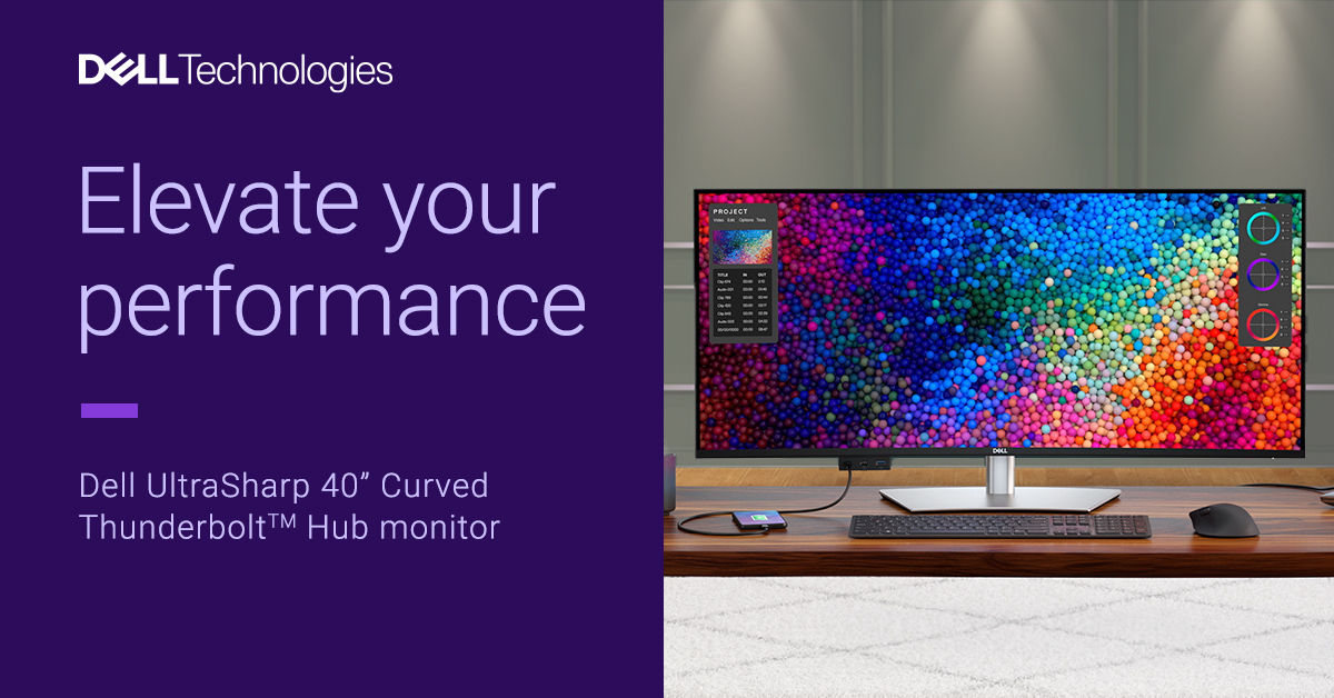 DeeSimwanza's tweet image. See every detail of your work clearly and comfortably on this 5K curved UltraSharp monitor (U4025QW) featuring improved ComfortView Plus. oal.lu/kiGwR WhatsApp David on +260968710372
Learn More
oal.lu/WUGd7