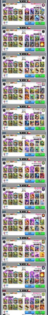 topk with self-created logbait deck🥰🤩