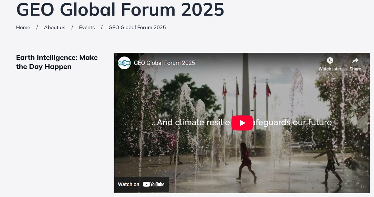 ESA World Ecosystem Extent Dynamics (@weedynamics) on Twitter photo 🔔The WEED project will be presented at the GEO Global Forum in Rome:
🗓️Tue, 6 May at 2PM
📒Session 16 Earth Intelligence in Action
💡Live stream available
See more details: : earthobservations.org/about-us/event…
#biodiversity #ecosystemsAccounting #EarthObservation <a href="/GEOSEC2025/">Group on Earth Observations</a> 🔔The WEED project will be presented at the GEO Global Forum in Rome:
🗓️Tue, 6 May at 2PM
📒Session 16 Earth Intelligence in Action
💡Live stream available
See more details: : earthobservations.org/about-us/event…
#biodiversity #ecosystemsAccounting #EarthObservation <a href="/GEOSEC2025/">Group on Earth Observations</a>