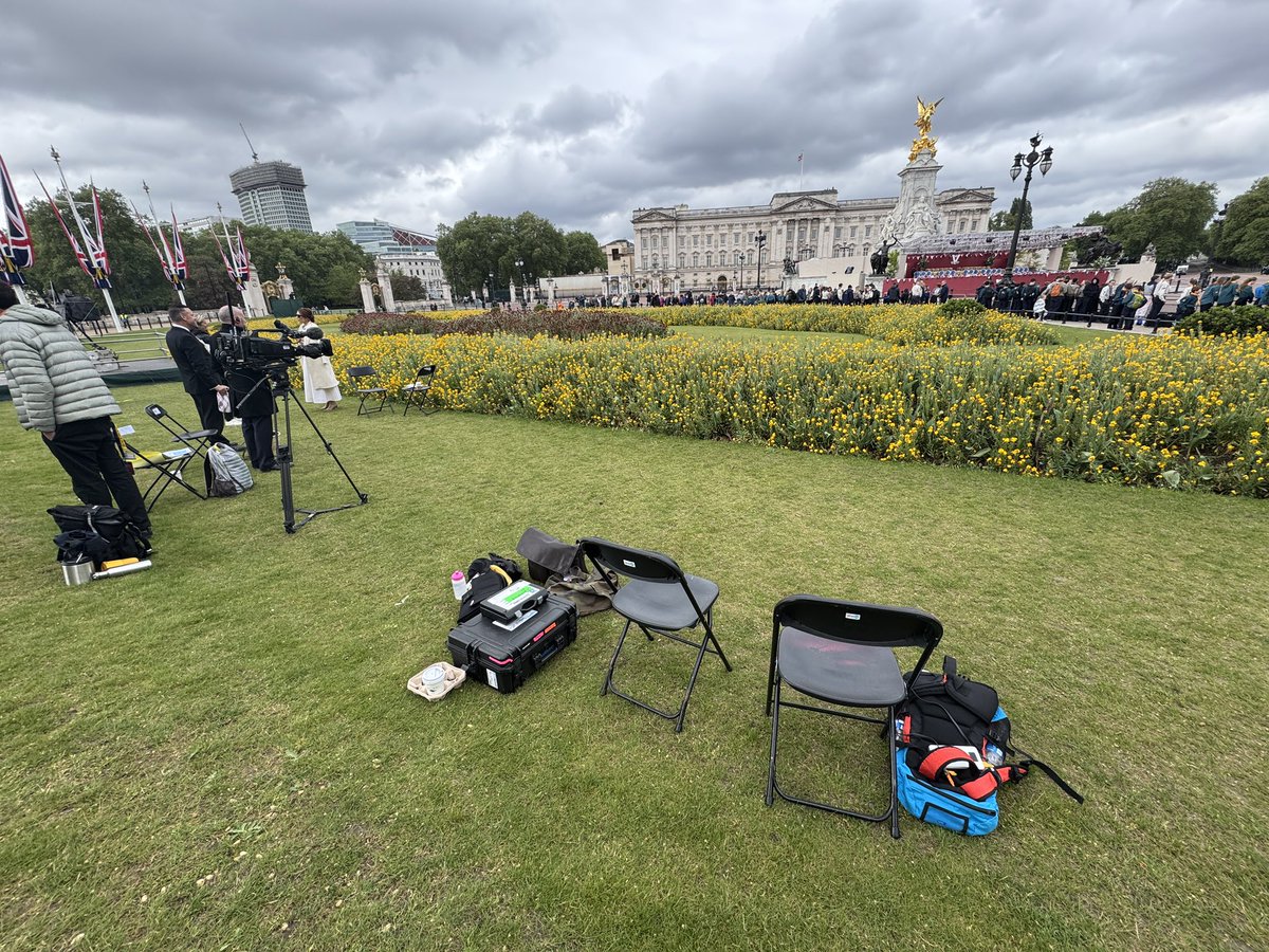 Watch Chief Scout <a href="/DwayneFields/">DWAYNE FIELDS FRGS</a> on <a href="/BBCOne/">BBC One</a> coverage of the #VE80 event from a very different but impressive broadcast point outside #buckinghampalace sometime after 10.45 this morning