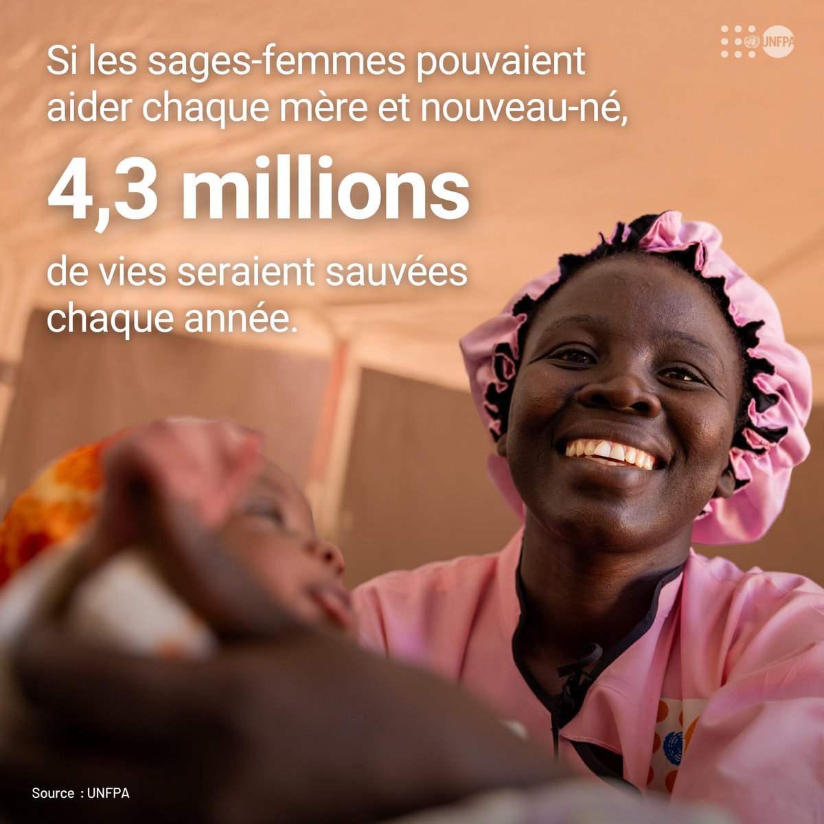 📢 Aujourd’hui, nous célébrons la Journée Internationale de la Sage-Femme ! Saviez-vous que les #SagesFemmes pourraient prévenir près de deux tiers des décès maternels et néonataux ? 👶🏾❤️

👉🏾 Mais pour accomplir pleinement leur mission, elles ont besoin de financements durables