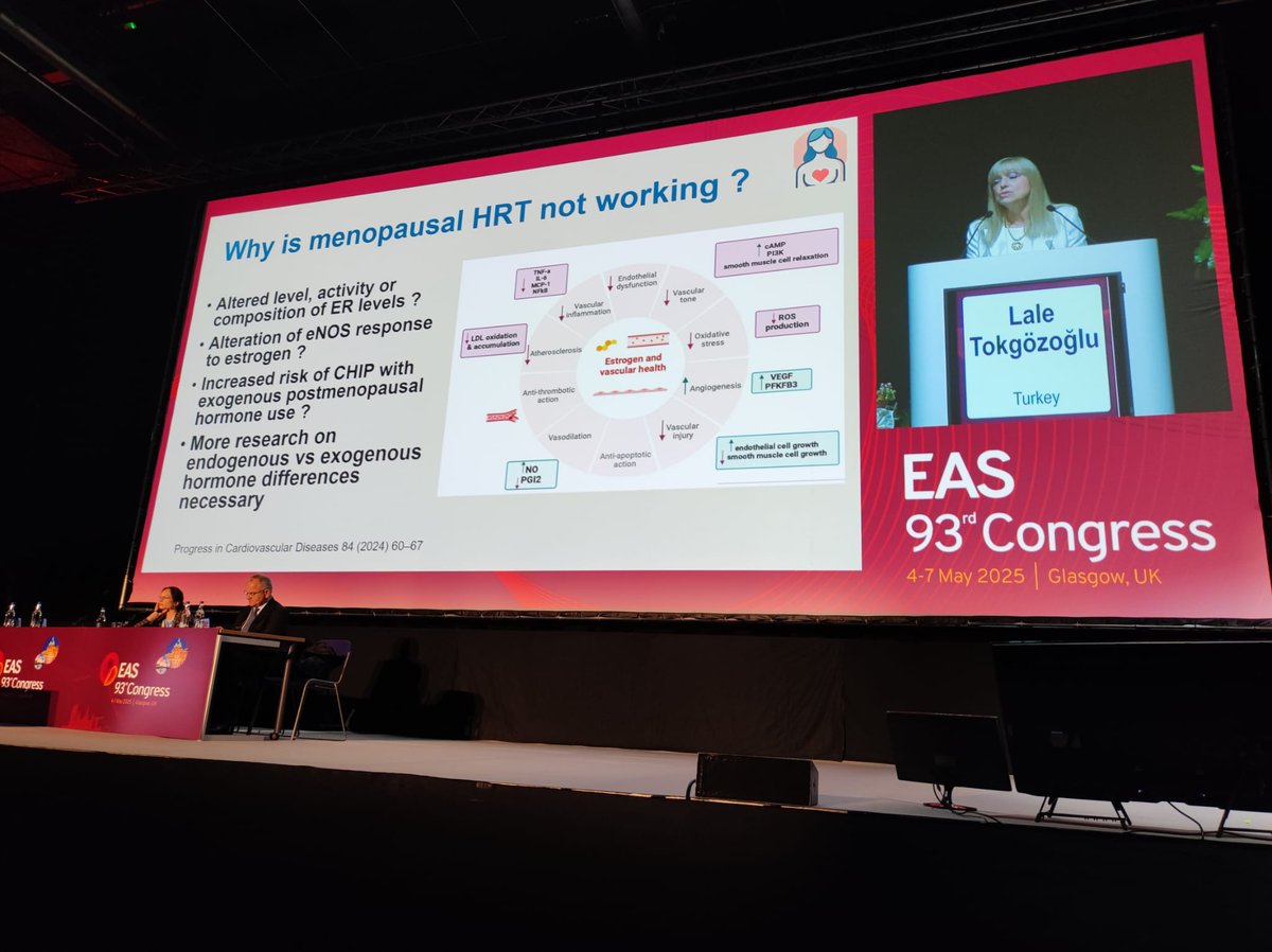 Federica Fogacci (@federicafogacci) on Twitter photo Menopause is a natural stress test for the body, and its impact on CV risk depends on various factors. Understanding these variables is key to personalized prevention. Remember, menopausal HRT is not effective for 🫀 prevention <a href="/LaleTokgozoglu/">Lale Tokgozoglu</a> #EASCongress2025 #MyEAS2025 Menopause is a natural stress test for the body, and its impact on CV risk depends on various factors. Understanding these variables is key to personalized prevention. Remember, menopausal HRT is not effective for 🫀 prevention <a href="/LaleTokgozoglu/">Lale Tokgozoglu</a> #EASCongress2025 #MyEAS2025