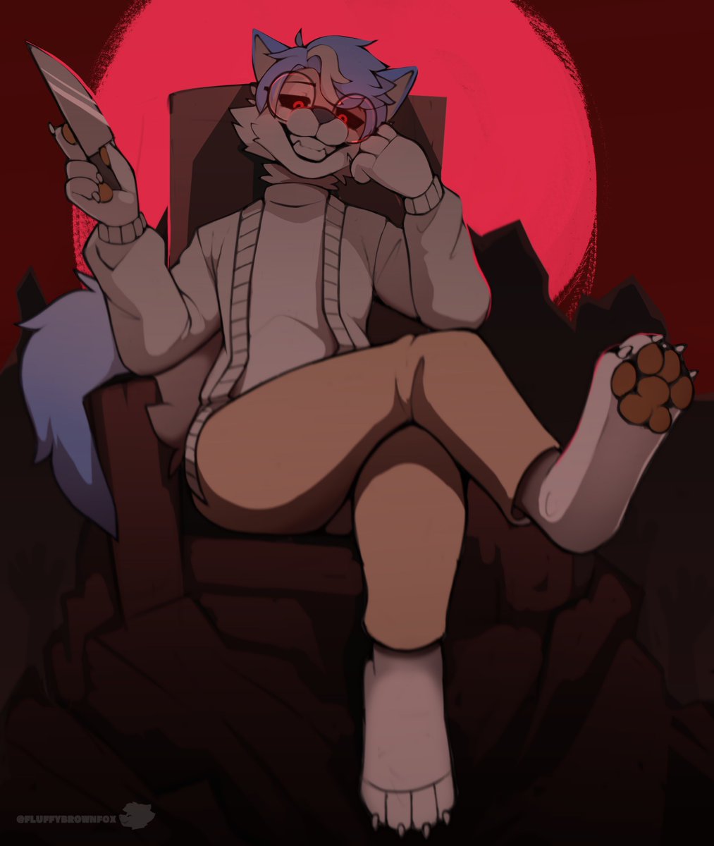 fluffybrownfox's tweet image. commission done for @chibuuya :3