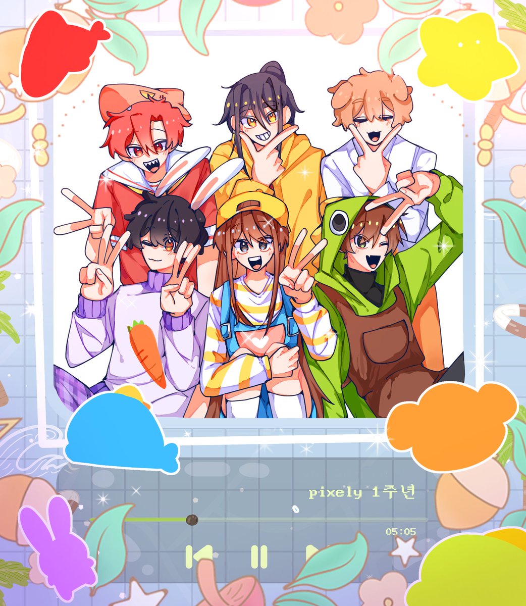 #픽셀리와_쌓는_첫번째_픽셀 #PIXELY_1st_Anniversary 대지각...! 픽셀리 1주년 진심으로 축하해☺️🎉🎉 🐳⭐ ...
