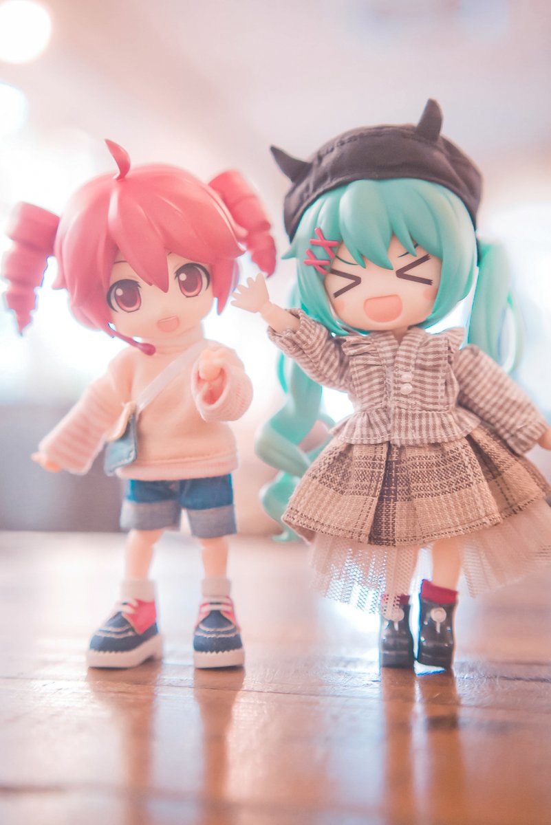 decade00002's tweet photo. #ねんどろいどどーる #重音テト #初音ミク https://t.co/TKJTdHFKRJ