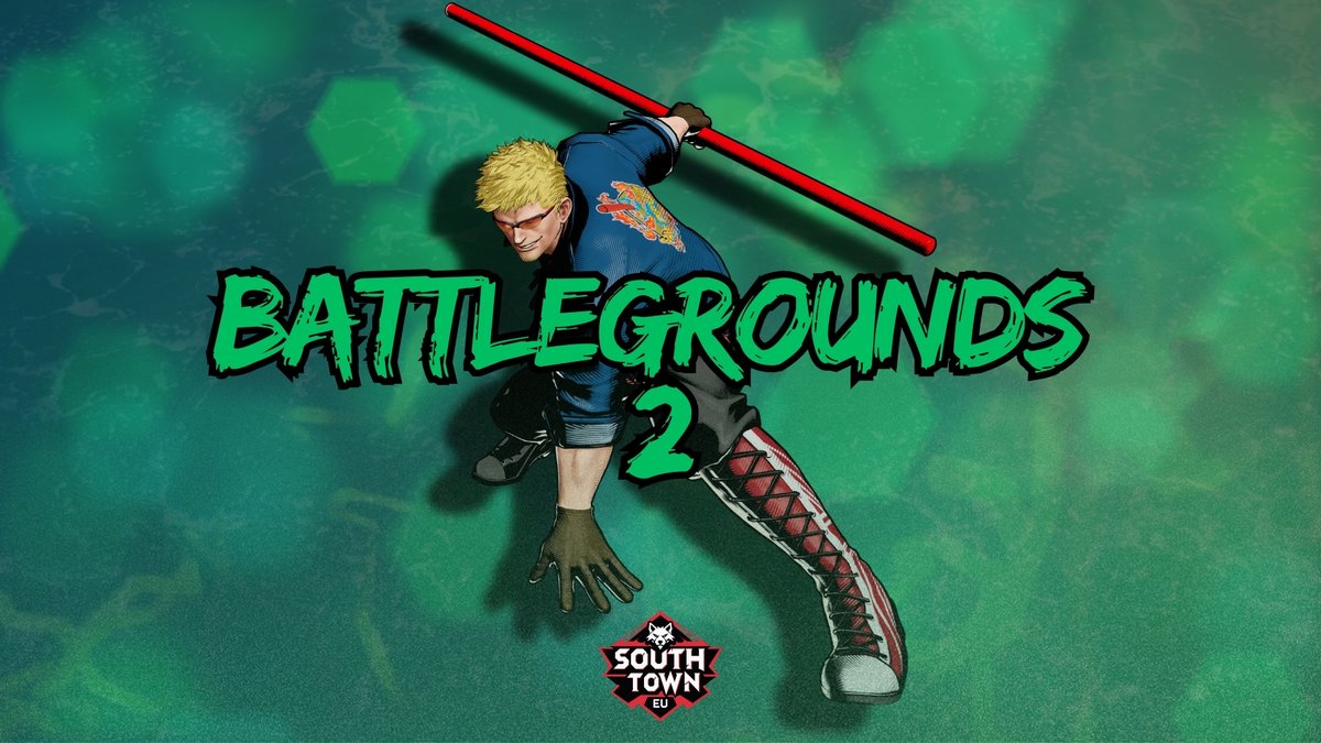 Battlegrounds 2
EU Only. 🌍
Double Elimination. 2⃣💀
Saturday @ 6pm BST / 7pm CEST 🕕
Discord Link below 👇

#FatalFury #FatalFuryCOTW