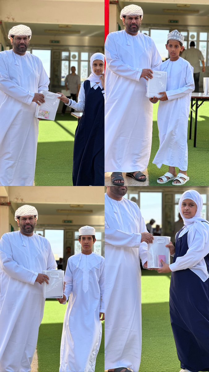 في كل يوم أزداد فخراً بكم يا نجوما 💫 في سماء الأنجليزي  🧮 
شكراًوعرفاناً لجهودهم كرمت الأستاذة منار  السعيدي  الطلبة المتفوقين ومن تحسن مستواهم من الصفوف الخامس والسادس والسابع  . متمنيه لهم دوام التقدم والتفوق والتميز.#تعلم_مستدام #مدارسنا_مستقبل_واعد #تعليمية_ظفار
