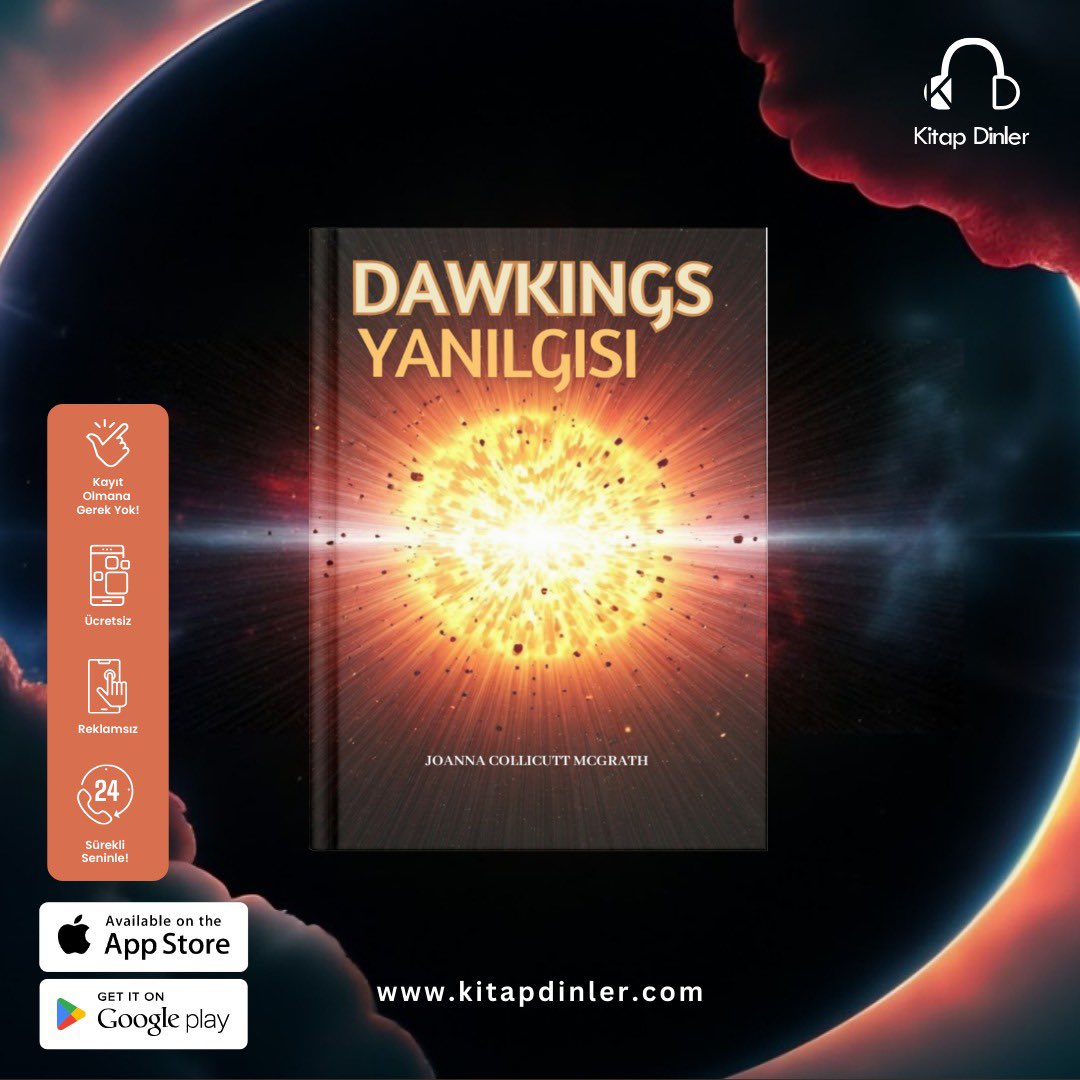 Ateizmin önde gelen isimlerinden Richard Dawkins’in “Tanrı Yanılgısı” adlı eserine karşı bir cevap niteliği taşıyan.Bu muhteşem eser, Türkiye’nin ilk ücretsiz ve kayıt gerektirmeyen sesli kitap uygulaması KİTAP DİNLER’de🎉
#DawkinsYanılgısı  #KitapDinler