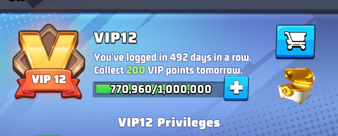 davonator's tweet photo. @lastwarsurvival I'm about to reach 500 days in a row logging in. 
There should be a reward for this, like 'the 500 club' avatar frame, with 5% hero boost or something like that. https://t.co/pJolJS6a2u