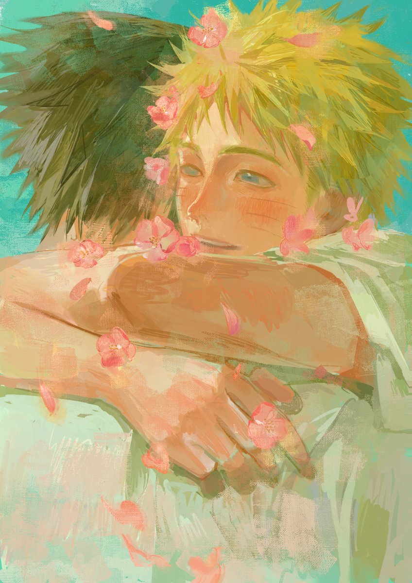 guyouuda's tweet image. fallin🌸
#sasunaru #サスナル #佐鸣