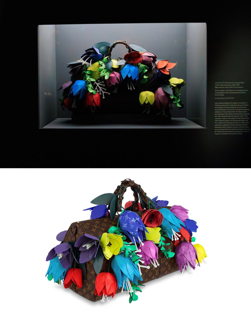 One of Virgil Abloh’s Louis Vuitton pieces is featured in the "Superfine : Tailoring Black Style" exhibition at the Met Rn!🖤