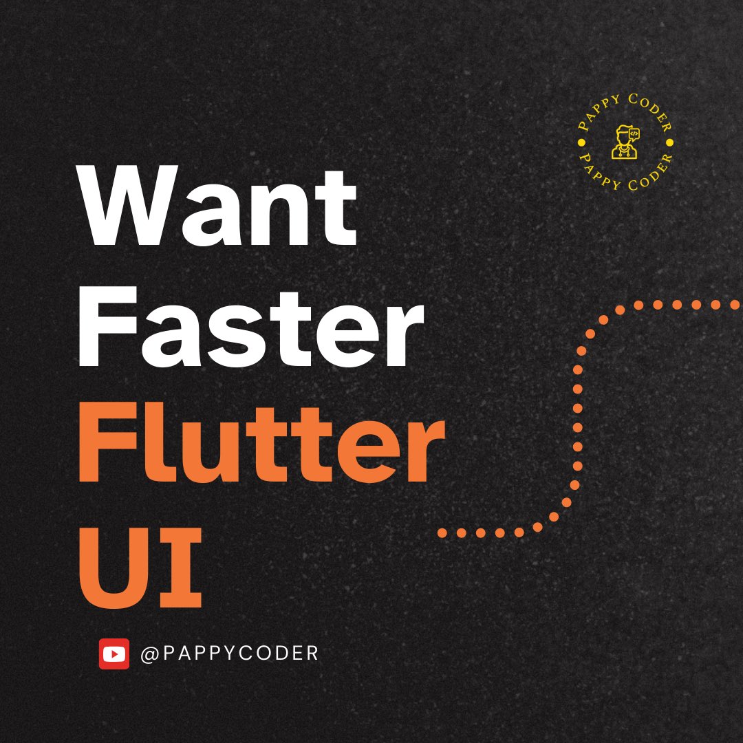 pappy_coder's tweet image. Using const constructors in Flutter can significantly improve your app’s performance.
Instead of:
Text("Hello World")
Use:
const Text("Hello World")
This helps Flutter skip unnecessary rebuilds and saves memory. Small tweak — big impact.
#flutter #programmingtip #coding