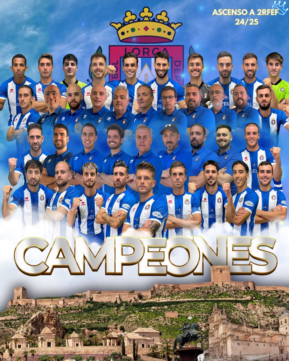Lorca Deportiva (@lorcadeportiva) on Twitter photo Buenos días Lorca y resto del universo.
Por si no os acordáis, somos de 2RFEF.
SÓLO Y SIEMPRE LORCA DEPORTIVA Buenos días Lorca y resto del universo.
Por si no os acordáis, somos de 2RFEF.
SÓLO Y SIEMPRE LORCA DEPORTIVA