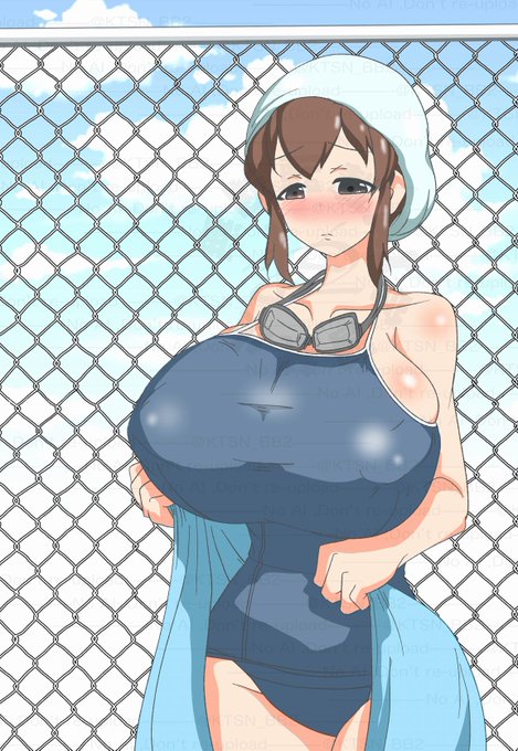 発育が良すぎてぱっつぱつのスク水姿にコンプレックスを感じていたmnk概念 