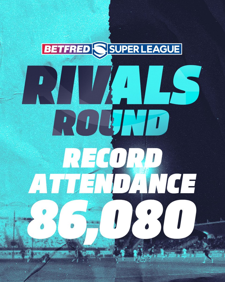 Amazing that the RFL are trying to gaslight us into Magic Weekend being a roaring success. 

Over 20k fans down on Rivals Round. There was never 30k plus fans in the stadium at once on either day..
