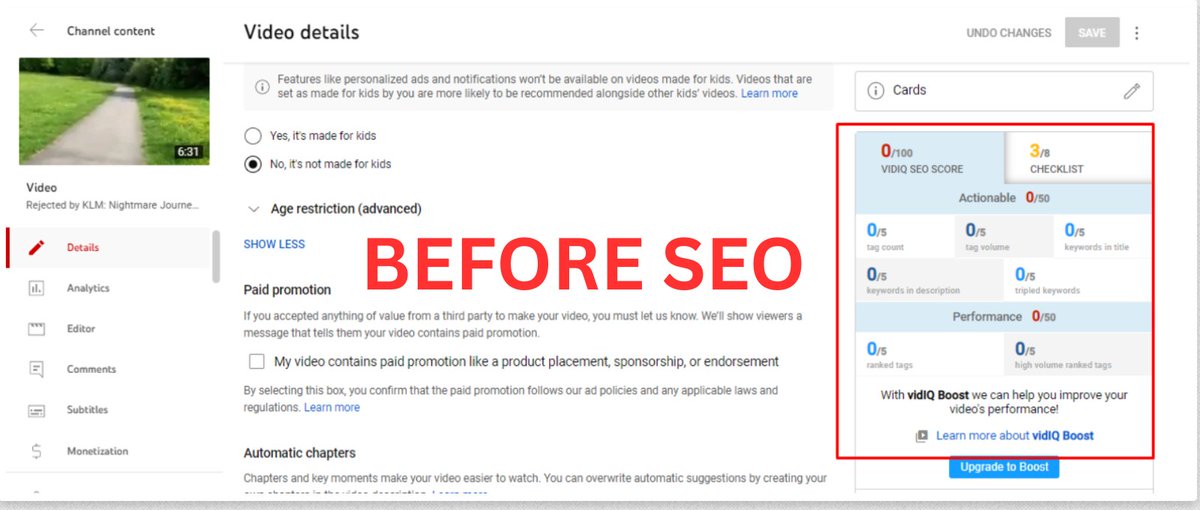 Akram42997277's tweet photo. Are you looking for an expert to do SEO for your YouTube video? 
Then contact us, we have a SEO expert team.
Along with a graphics designer team, to make your YouTube video thumbnail more attractive.
Graphic Design Portfolio :https://t.co/SoCoSJhfZg https://t.co/yIMlNAQPZl