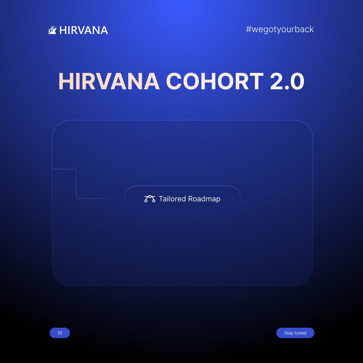hirvanaa's tweet image. 🎯 Lost in the job hunt? Meet your Tailored Roadmap — your AI + mentor-built career GPS.
No more guesswork. Just clear steps, smart goals &amp;amp; real progress.
Get unstuck. Get hired. Get Hirvana. 🚀💼📍