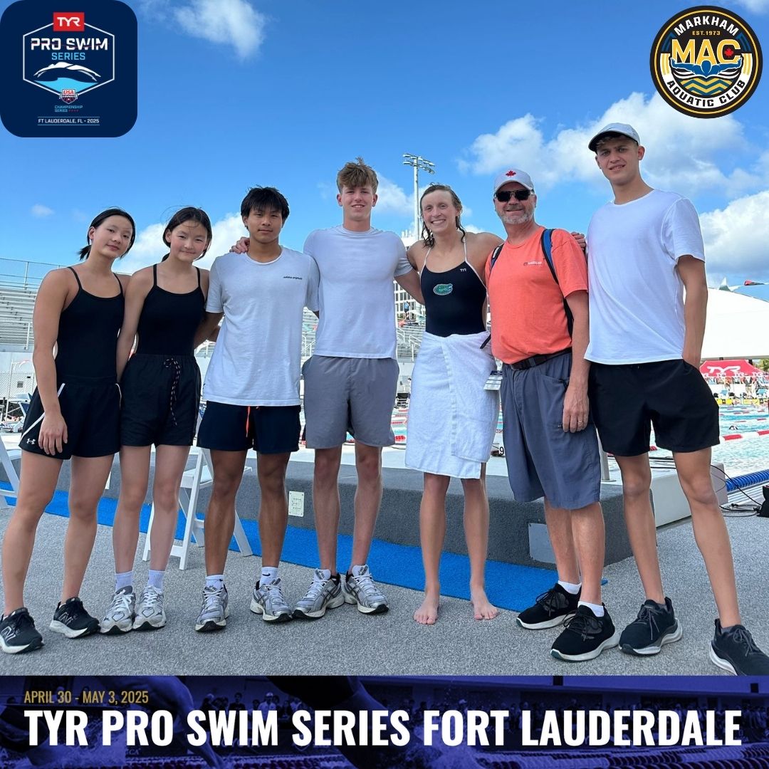 macswimclub's tweet photo. What an extraordinary experience at the TYR Pro Series Fort Lauderdale! 🔥🏊‍♂️👏 Greatness goes beyond mere talent; it involves a commitment to consistently showing up and giving your best each and every day. #gomacgo https://t.co/0PQgCXzgAL