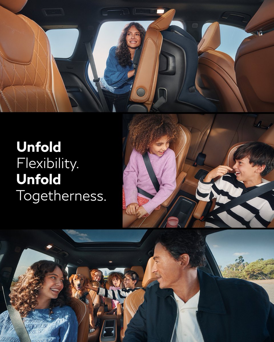 Family-friendly functionality meets first-class comfort. With ample legroom, intelligent sliding seats, and premium materials, every boarding of the QX60 feels like a bespoke upgrade.
#INFINITI #QX60