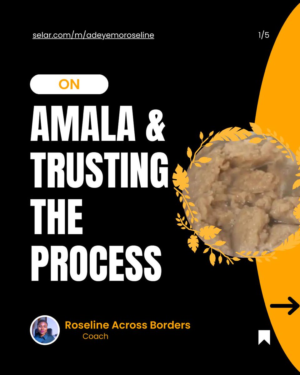 tinuaderose's tweet photo. On Amala and trusting the process.

A thread 🧵 https://t.co/a8RURcRstJ