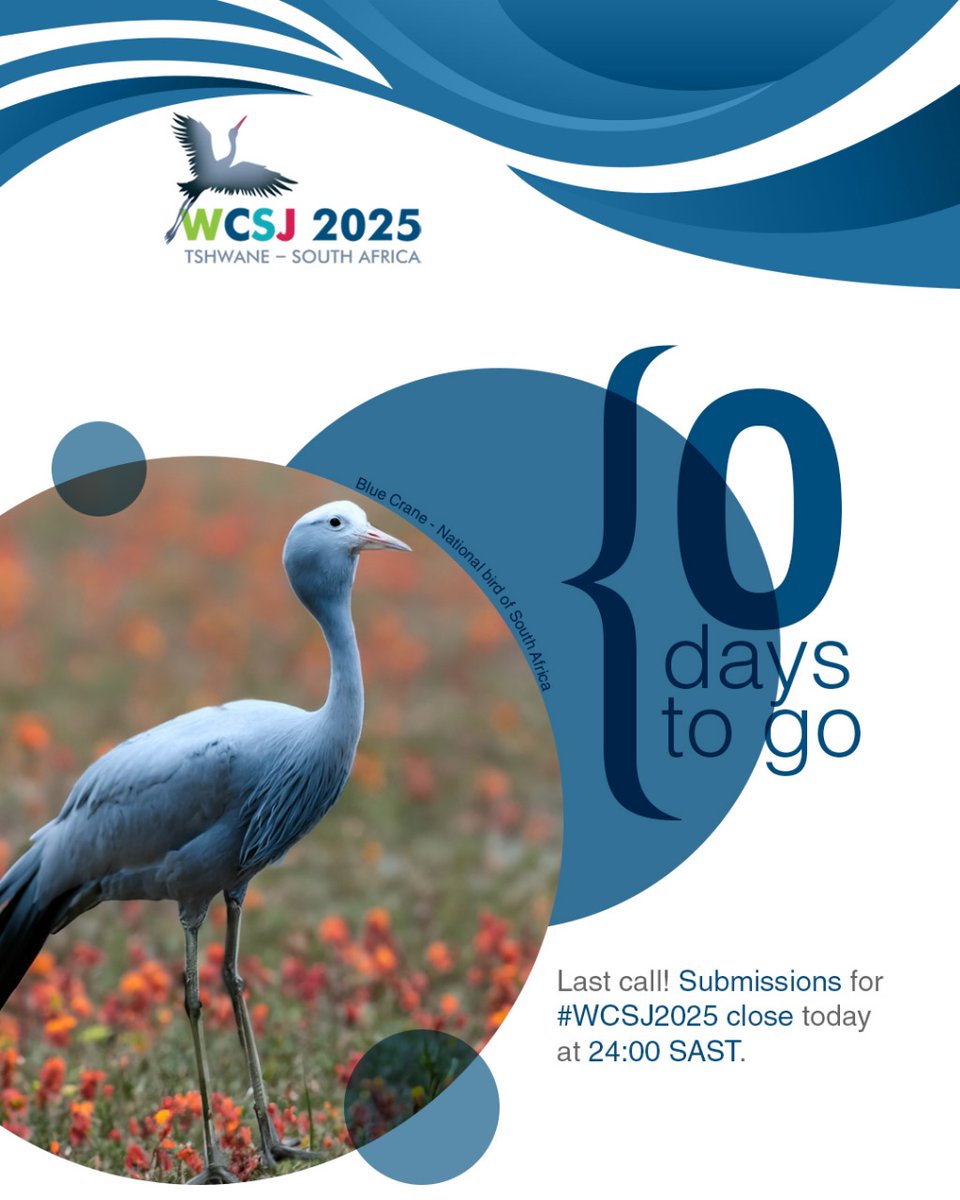 World Federation of Science Journalists (@wfsj) on Twitter photo The call for proposals for sessions for the World Conference of Science Journalists 2025 closes tonight at 24:00 . Visit wcsj2025.org/call/guide/ to submit now!
<a href="/wcsj2025/">WCSJ2025</a>
<a href="/WFSJ/">World Federation of Science Journalists</a>
<a href="/dstigovza/">DEPARTMENT OF SCIENCE,TECHNOLOGY & INNOVATION</a>
<a href="/SAEditorsForum/">SANEF</a>
<a href="/npclub/">National Press Club</a>
<a href="/SasjaSA/">Sasja</a>
<a href="/safreasocial/">Safrea (Southern African Freelancers' Association)</a> The call for proposals for sessions for the World Conference of Science Journalists 2025 closes tonight at 24:00 . Visit wcsj2025.org/call/guide/ to submit now!
<a href="/wcsj2025/">WCSJ2025</a>
<a href="/WFSJ/">World Federation of Science Journalists</a>
<a href="/dstigovza/">DEPARTMENT OF SCIENCE,TECHNOLOGY & INNOVATION</a>
<a href="/SAEditorsForum/">SANEF</a>
<a href="/npclub/">National Press Club</a>
<a href="/SasjaSA/">Sasja</a>
<a href="/safreasocial/">Safrea (Southern African Freelancers' Association)</a>