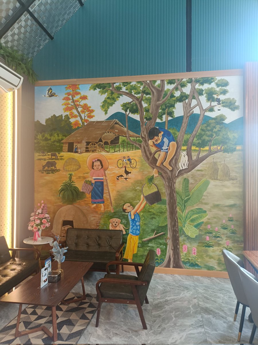 มาครับ ในร้านกาแฟส่วนตัว