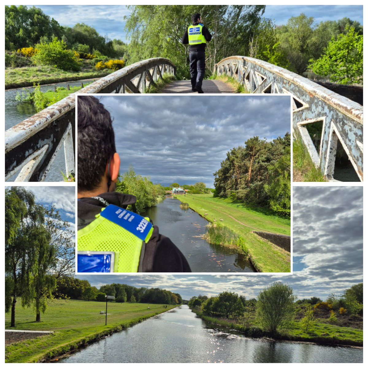 Over the bank holiday weekend officers have been patrolling locations of reported antisocial behaviour, including reports of fires being lit in public spaces. 
Patrols include: Pelsall north common &amp; Nest common, Ravens Court &amp; Ogley Road in Brownhills and Rushall McDonald's. 👮🏻