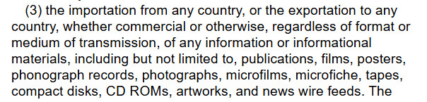 I don't think Trump can put tariffs on films? And is this really about censorship instead?

Under the 1988 Berman Amendment, films are exempt from Presidential tariff orders. Here's the relevant clause from The International Emergency Economic Powers Act (IEEPA):
1/3