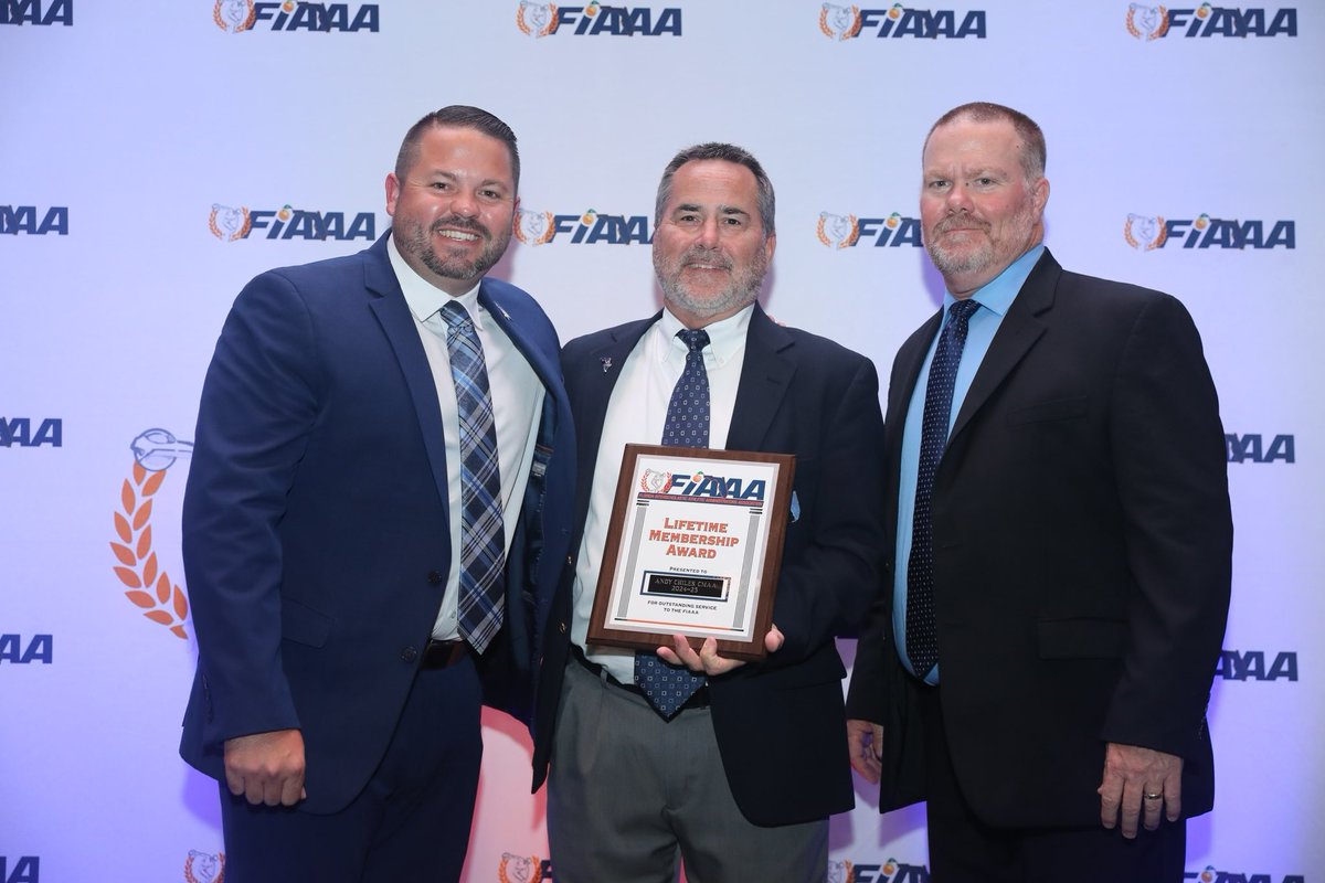 It was an extreme honor to emcee the 47th Annual Florida Interscholastic Athletic Administrators Association Awards Ceremony and Hall of Fame Dinner. Congratulations to all of our award winners and the newest members of the FIAAA Hall of Fame! It has been an outstanding