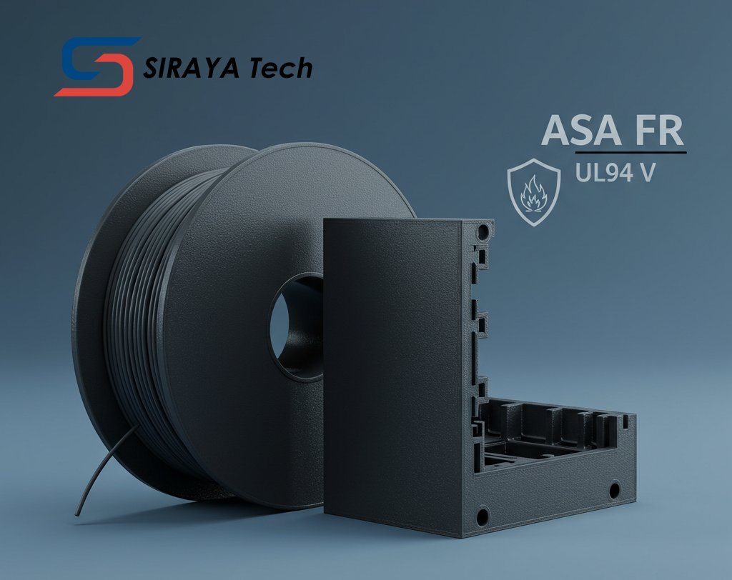 SirayaTech's tweet image. Exploring new materials! 🔥 We're considering an ASA FR filament meeting stringent UL94 V-0 fire safety standards. Imagine ASA's strength & UV resistance + top-tier flame retardancy.
What critical applications would you use this for? Let us know below! 👇 #3Dprinting #ASA…