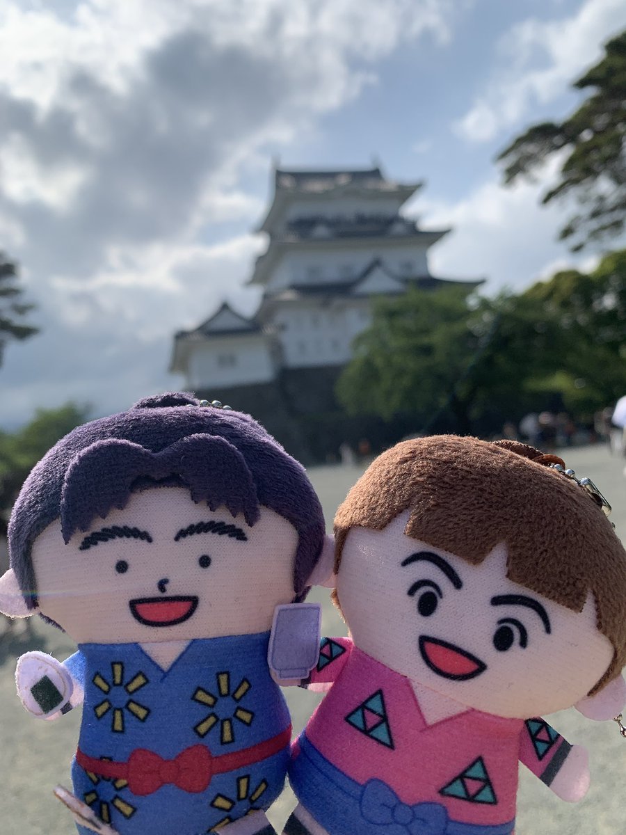eee_cae's tweet photo. 相模へやってきたよ！小田原城🏯
そして夜は忍び装束で…🥷 https://t.co/VSf7Rb0Ict