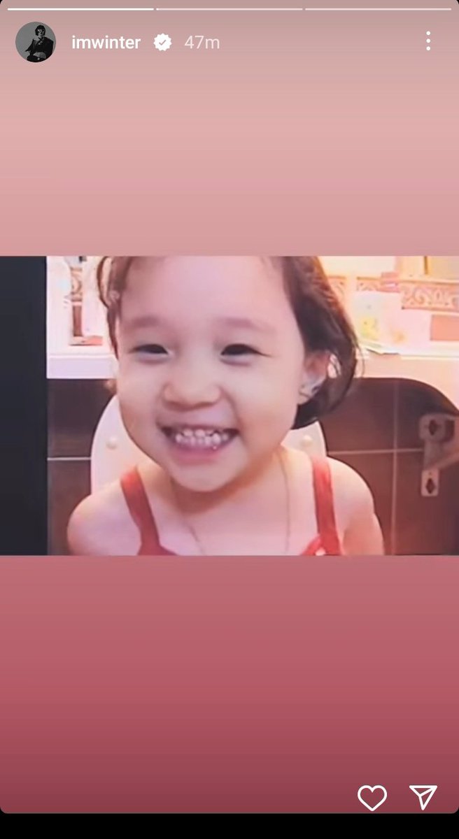 sekizchu's tweet photo. cung yang kapalnya update hari anak di stories ig nya? ☝🏻
#winterfoxy join guys 😚 https://t.co/hG73xBwM1g
