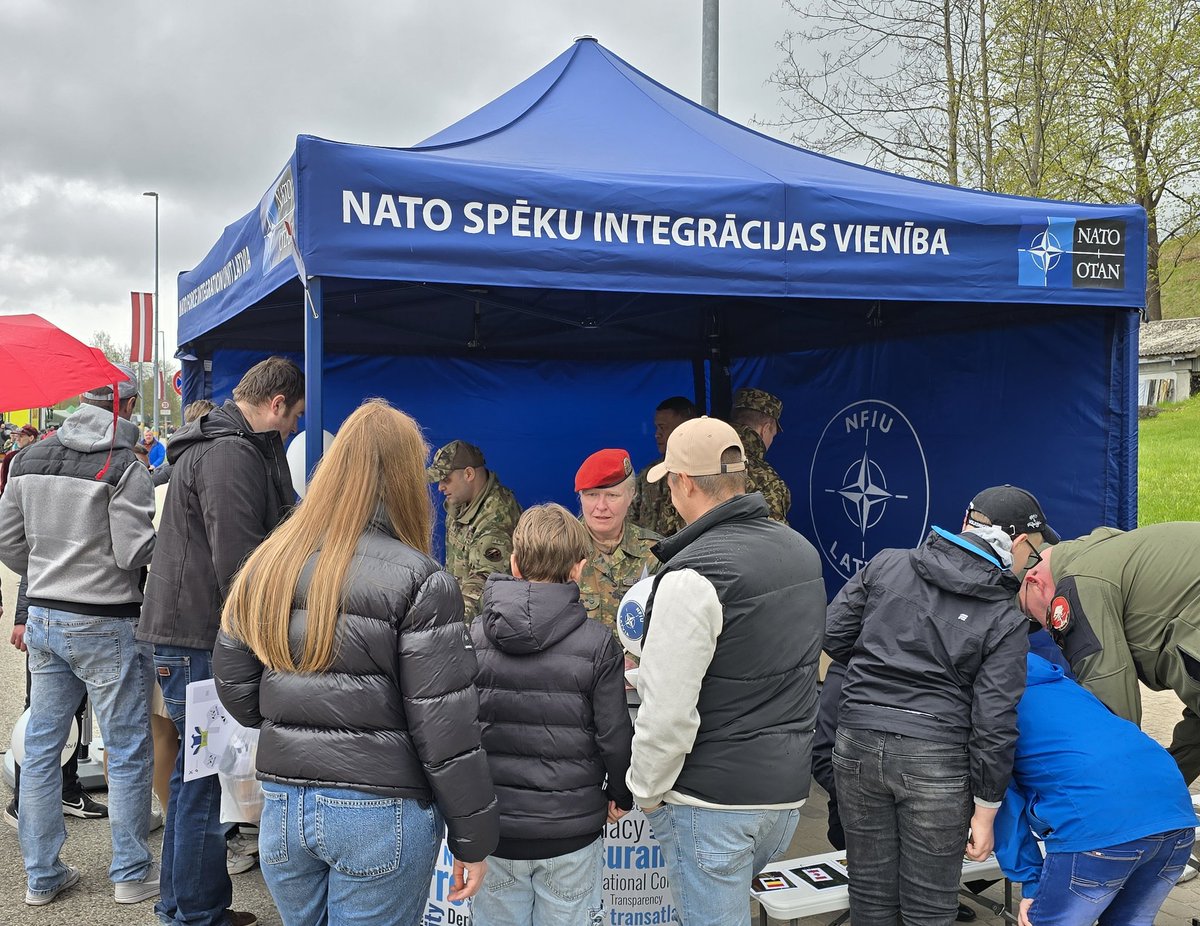 NATO NFIU Latvia (@nfiu_latvia) on Twitter photo 🇱🇻 Honored to participate in Latvia's Restoration of Independence Day parade in Talsi—paying tribute to 🇱🇻 freedom and introducing NATO Force Integration Unit Latvia to the community.
📷 Virsseržants E. Grundšteins, G.Dieziņš (Aizsardzības ministrija), NFIU
#WeAreNATO <a href="/NATOJFCBS/">NATO Allied Joint Force Command Brunssum - JFCBS</a> 🇱🇻 Honored to participate in Latvia's Restoration of Independence Day parade in Talsi—paying tribute to 🇱🇻 freedom and introducing NATO Force Integration Unit Latvia to the community.
📷 Virsseržants E. Grundšteins, G.Dieziņš (Aizsardzības ministrija), NFIU
#WeAreNATO <a href="/NATOJFCBS/">NATO Allied Joint Force Command Brunssum - JFCBS</a>