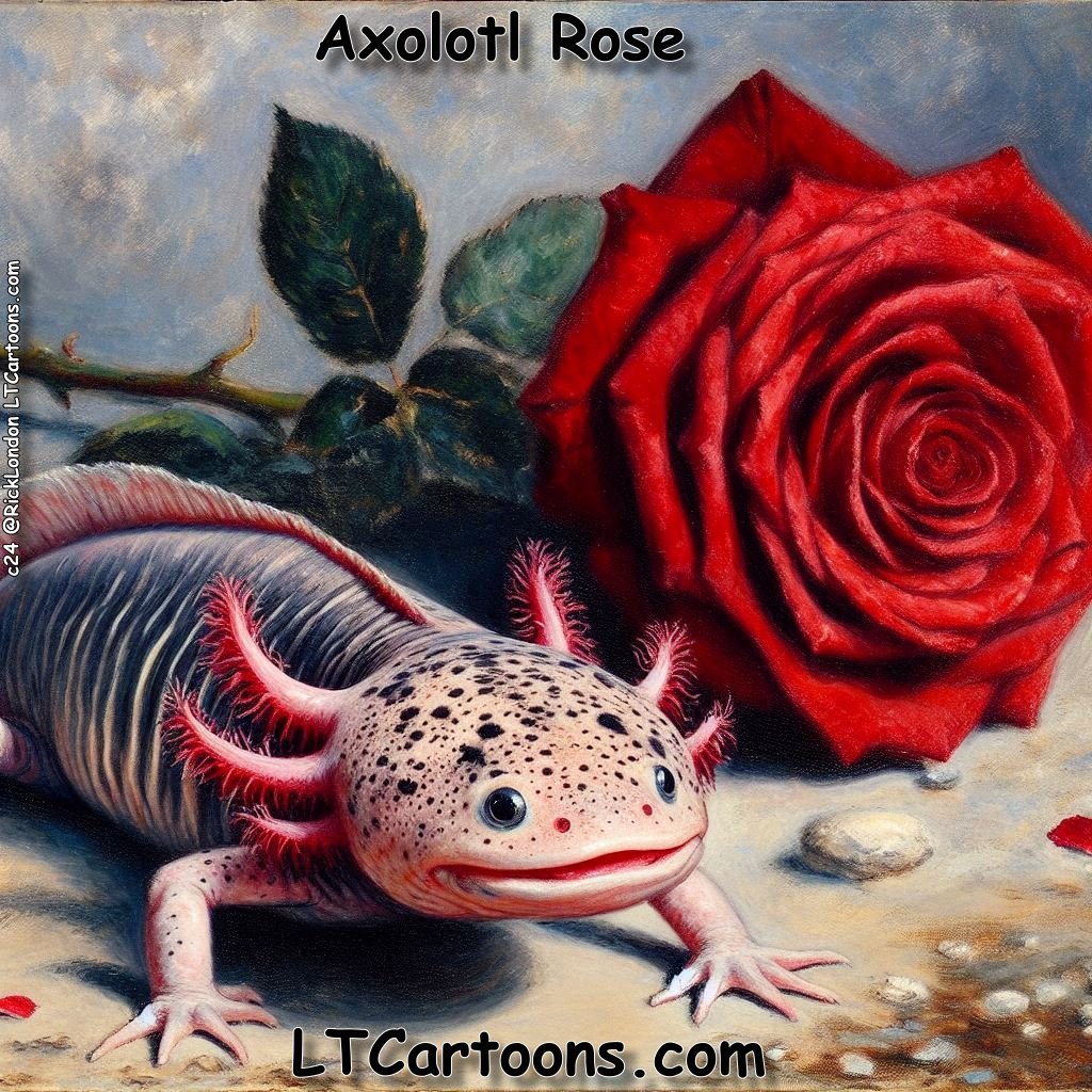 ricklondon's tweet image. Axolotl Rose by @RickLondon 

#axolotl #salamander #axolotllove #axolotlsalamander #rose #roses #axlrose #ltcartoons #rickLondon

See our #merch at RickLondonGifts.com